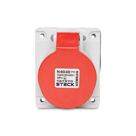 Tomada de Embutir 3P T 16A 440V 6H N4046 Steck