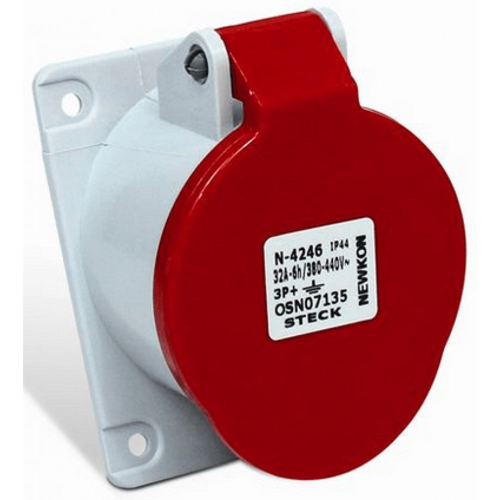 Tomada de Embutir 3P T 32A 440V N4246 Steck