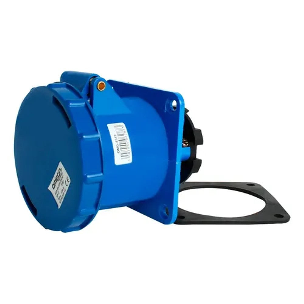 Tomada de Embutir 3P T 63A 240V 9H 4549 IP67 Soprano