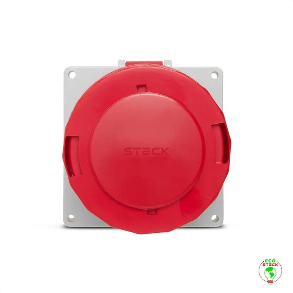 Tomada de Embutir 3P T 63A 440V 6H N4546 Steck
