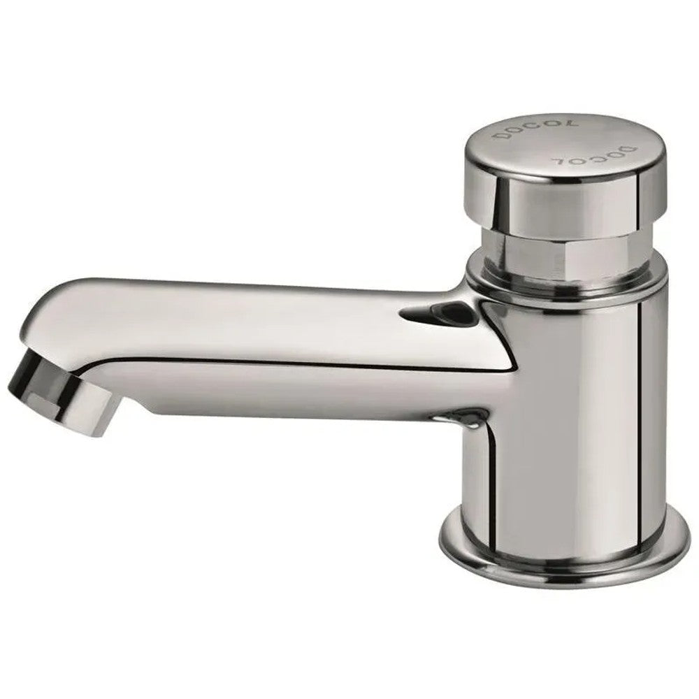 Torneira Lavatório Mesa Pressmatic Compact Cromado Docol