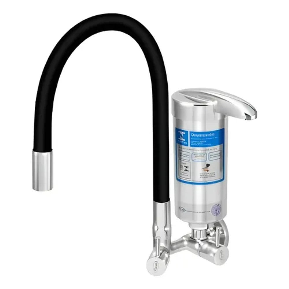Torneira com Filtro Parede Flex Clock Preto 1112.93 Forusi