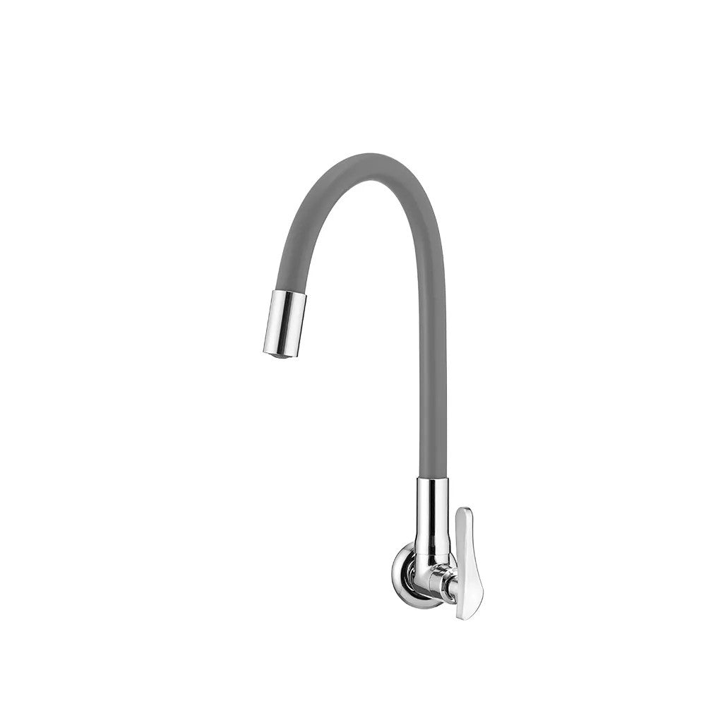 Torneira de Cozinha Parede Flexível Gray 1178 G27 Loren Lorenzetti