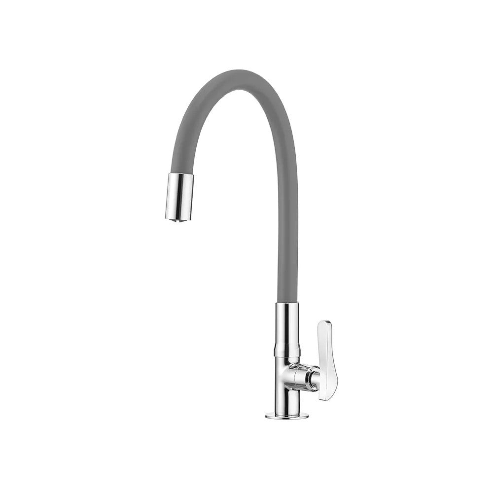 Torneira para Cozinha de Mesa Flex Cinza 1177 G27 Lorenzetti