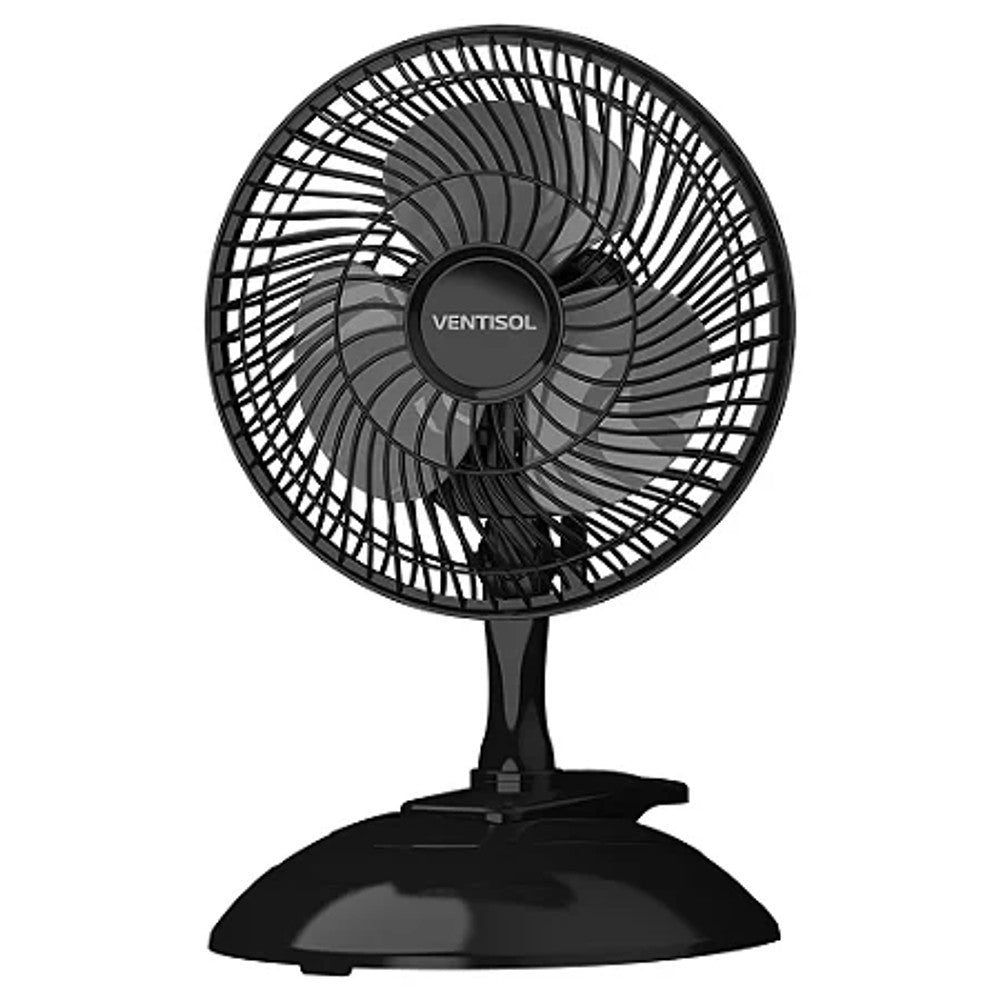 Ventilador Mini 20cm 127V Preto Ventisol