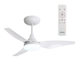 Ventilador de Teto Mestre Branco Bivolt com Controle Remoto Aliseu