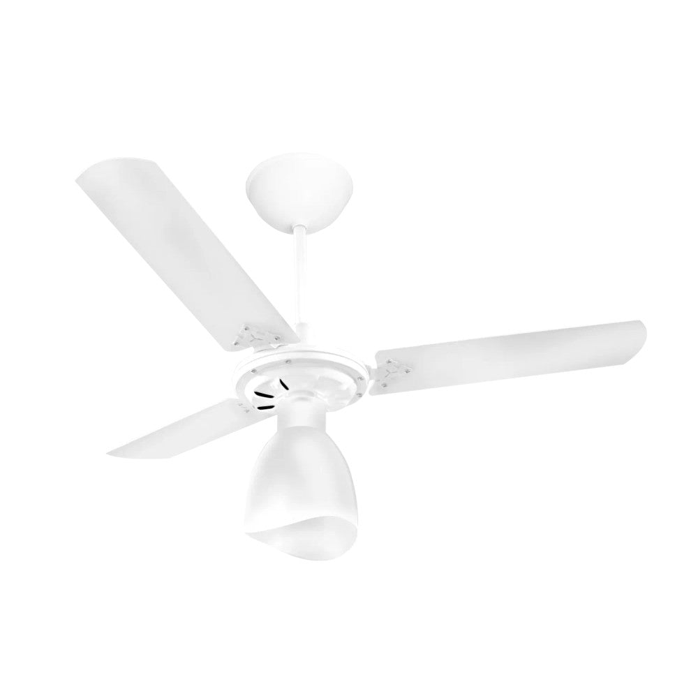 Ventilador de Teto New Delta 3 Pás 127V Branco