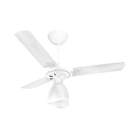 Ventilador de Teto New Delta 3 Pás 127V Branco
