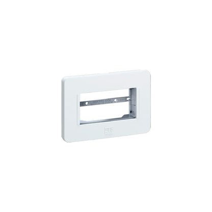 WEG Esatta Miniplaca Embutir 1 Posição Móveis Pedras Branco