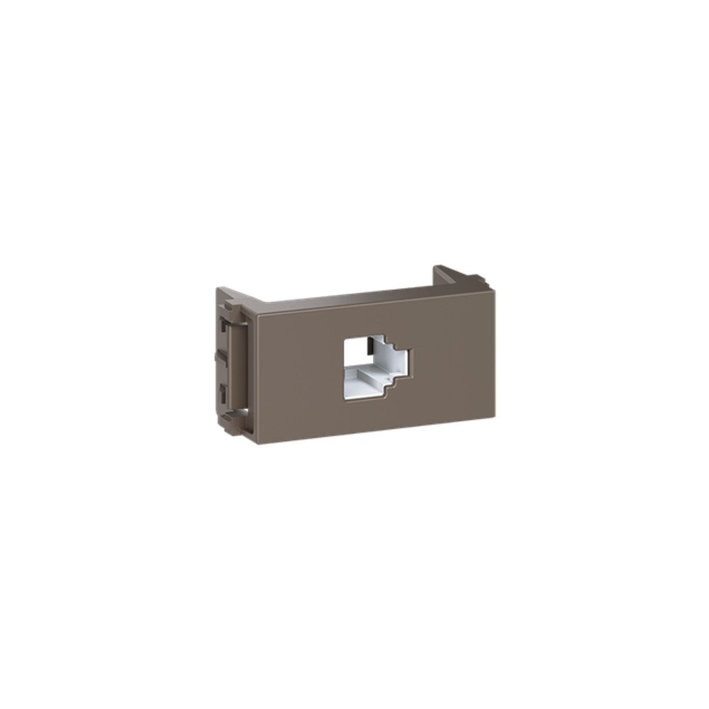 WEG Tomada Modular Esatta RJ11 4 Condutores Telefonia Argila