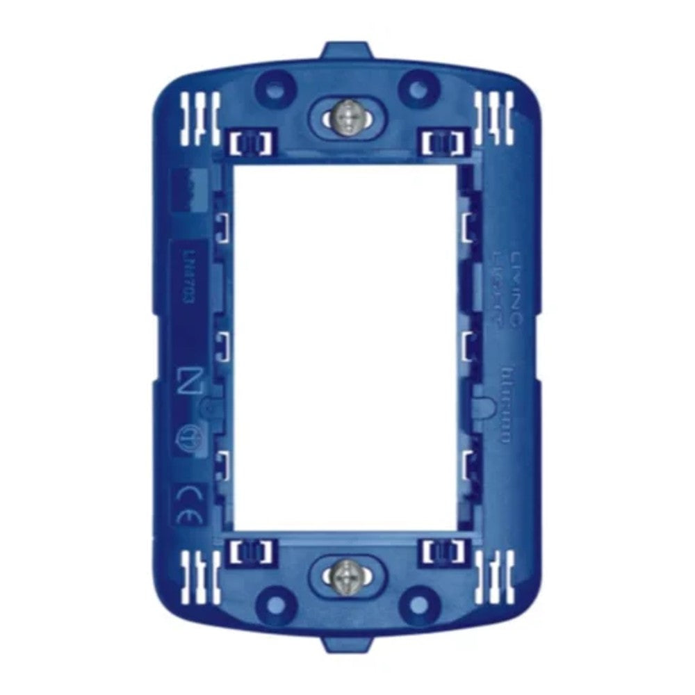 Suporte 2x4 3 Módulos 4703M-SLN Living Light