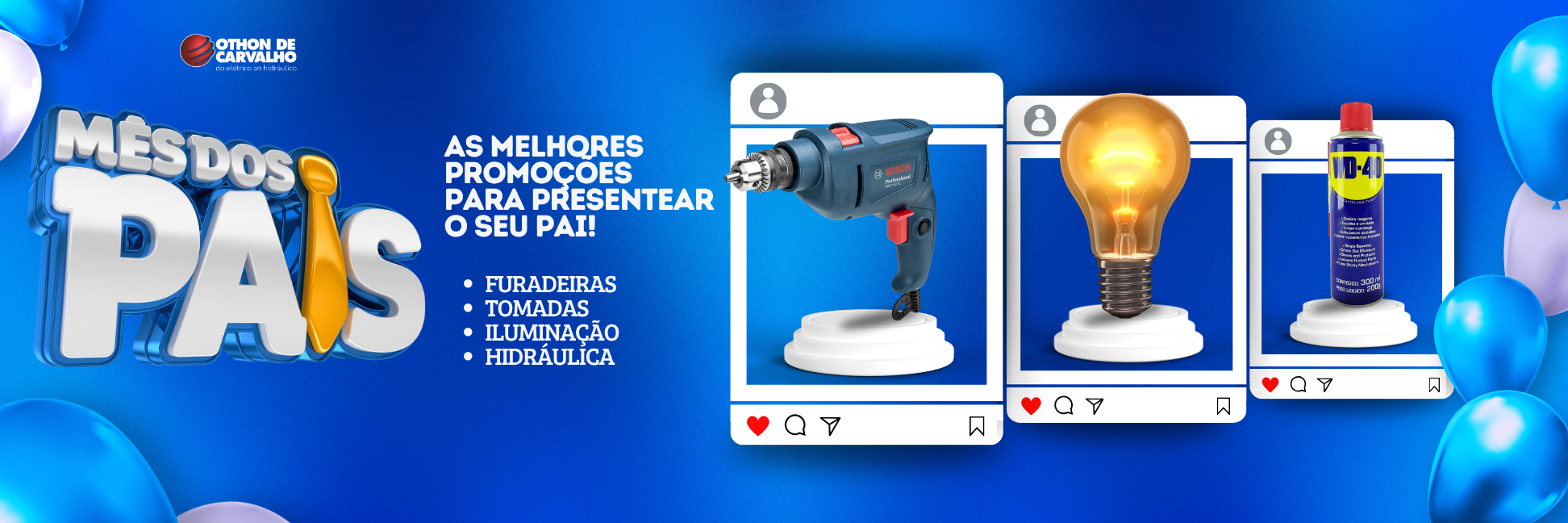 Banner da página principal